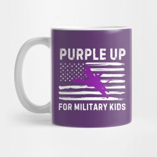 PURPLE UP FOR MILITARY KIDS 2024 Mug